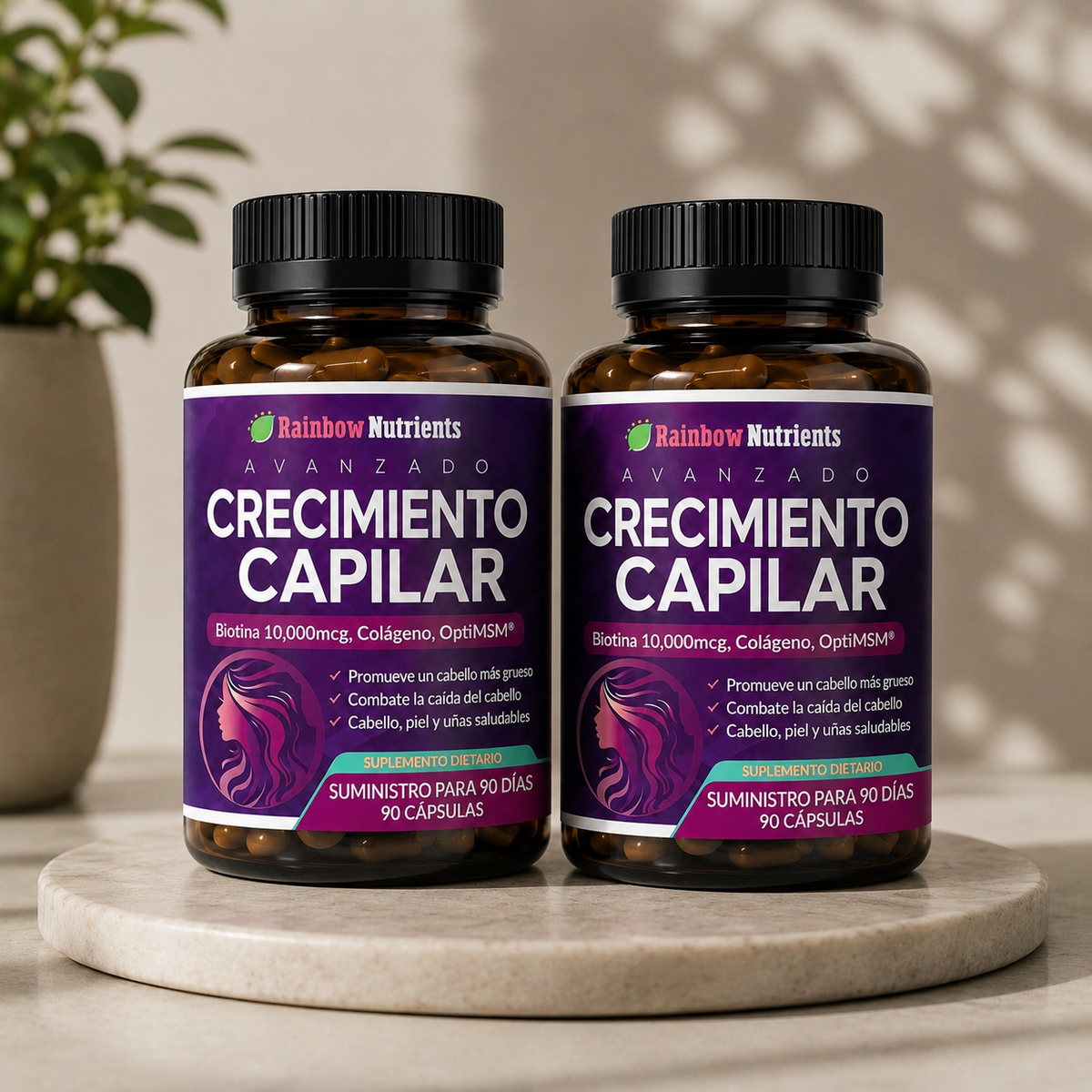 CRECIMIENTO CAPILAR - RAINBOW NUTRIENTS