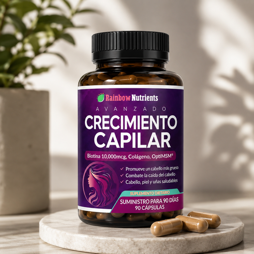 CRECIMIENTO CAPILAR - RAINBOW NUTRIENTS