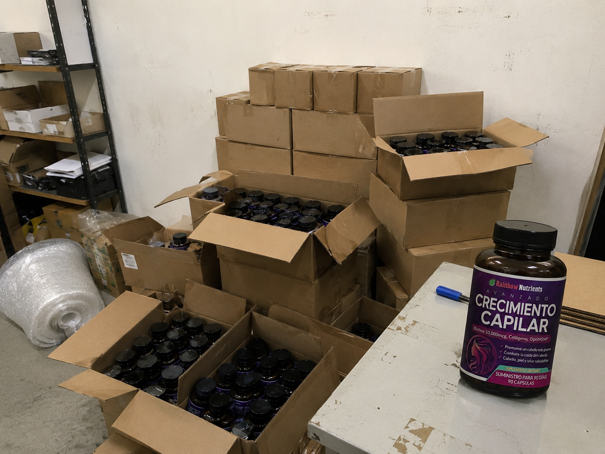 CRECIMIENTO CAPILAR - RAINBOW NUTRIENTS